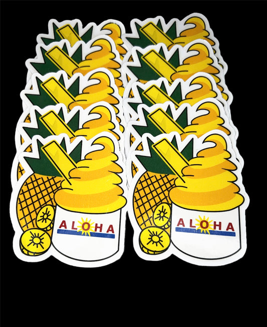 Aloha Whip Sticker